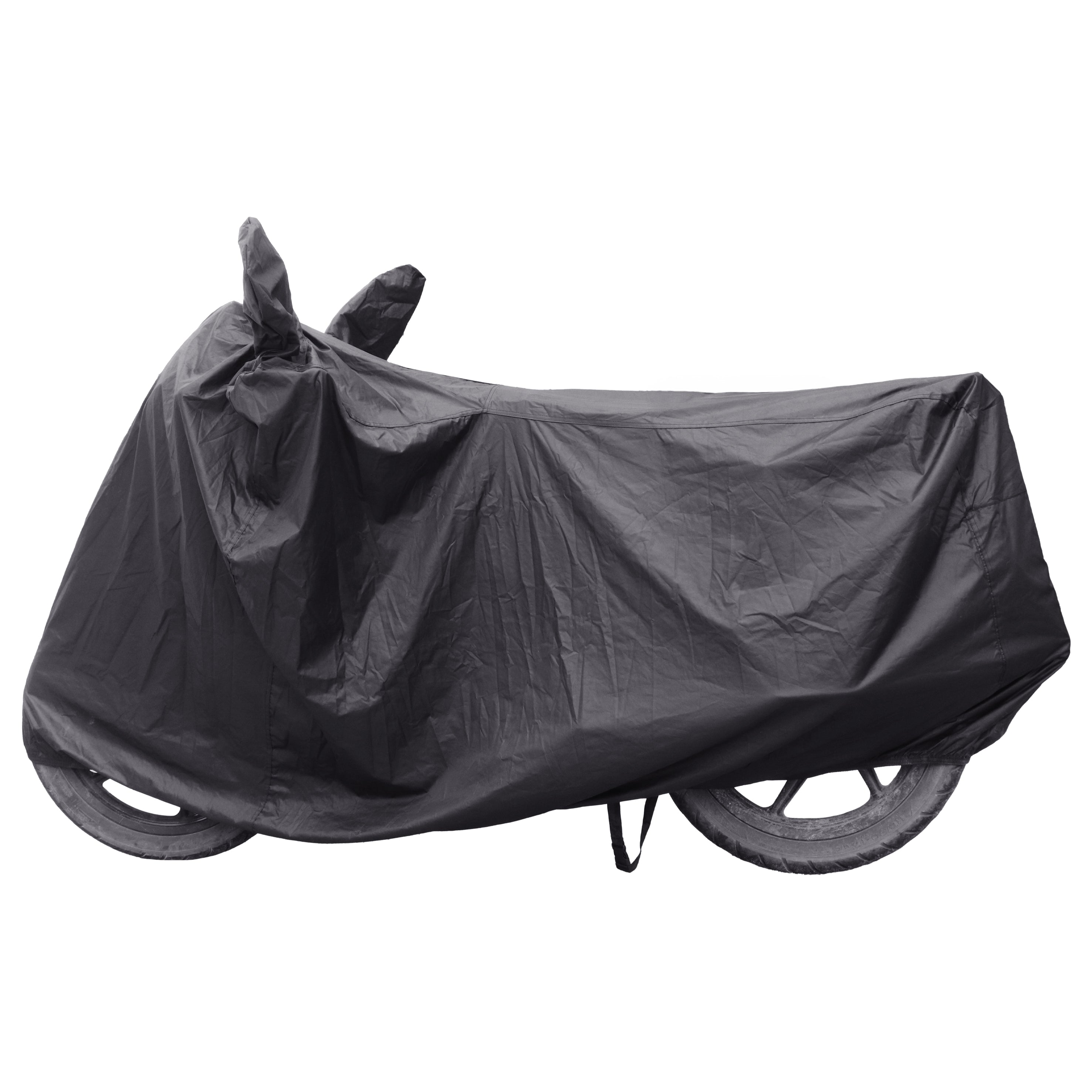TVS Racing Premium Universal Bike Cover | Color; Black